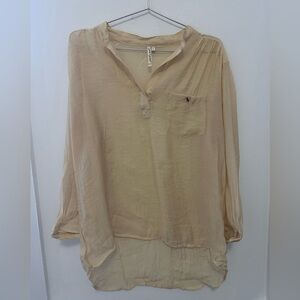 Grand & Greene Light Tan Blouse